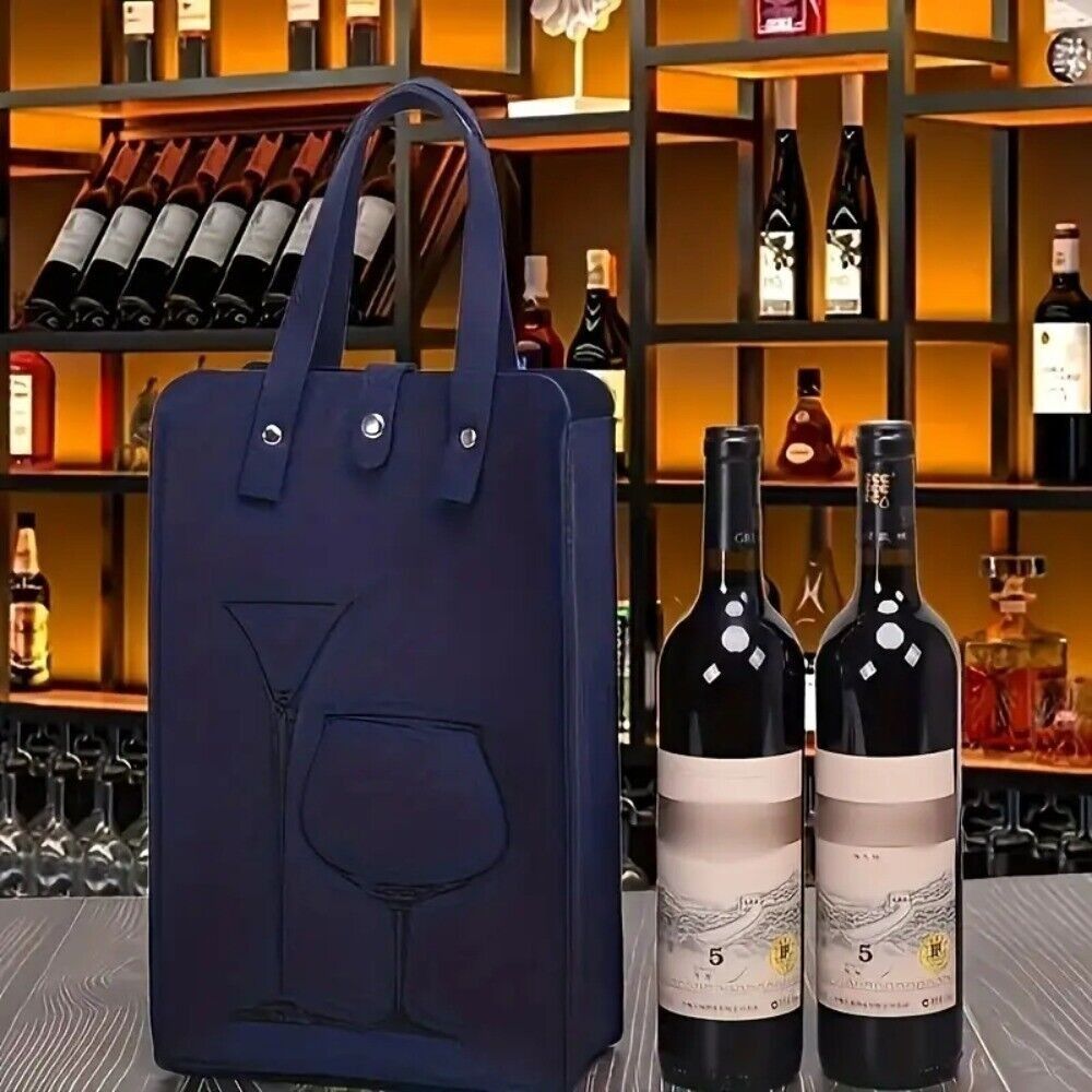 Wine & Beer Emporium - Bolsa de Fieltro de Alta Calidad