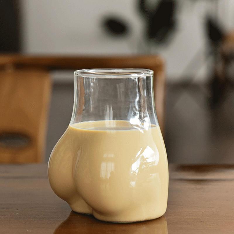 Wine Beer Coffee Drink - Taza de cristal con forma de