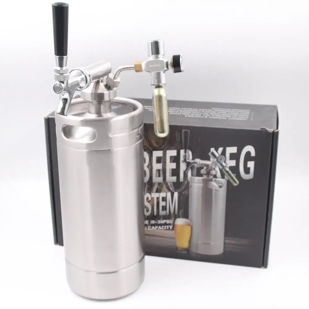 Wine Draft Beer - Mini barril de cerveza portátil con