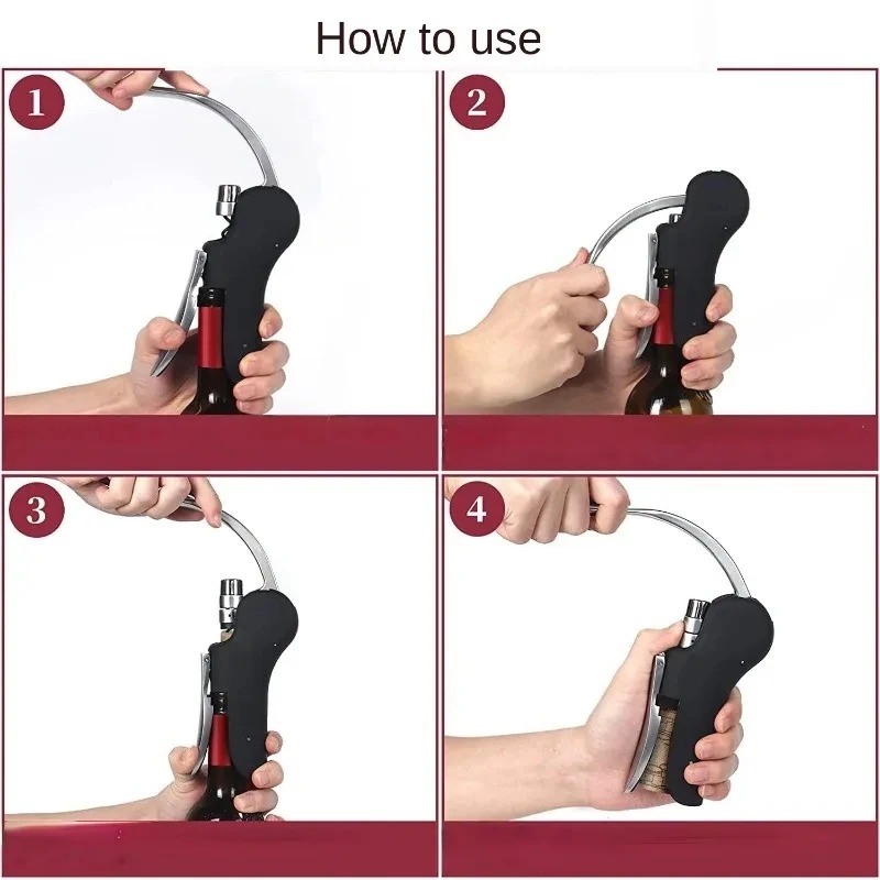 Abridores de botellas práctico - Cork Screw Lever reseña y precio