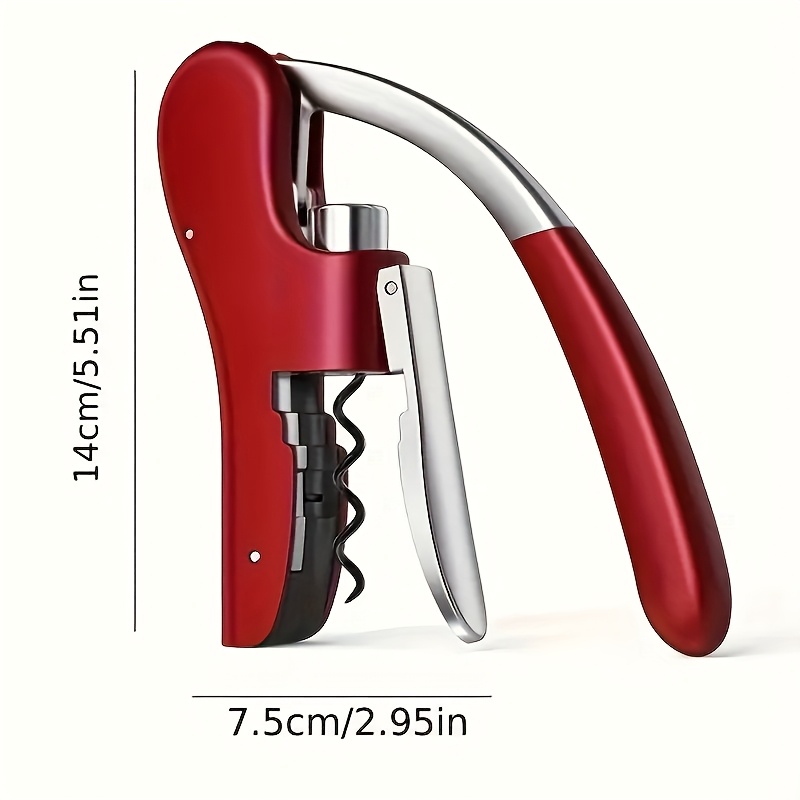 Kit abridor de vino con prensa - Cork Screw Lever reseña y precio