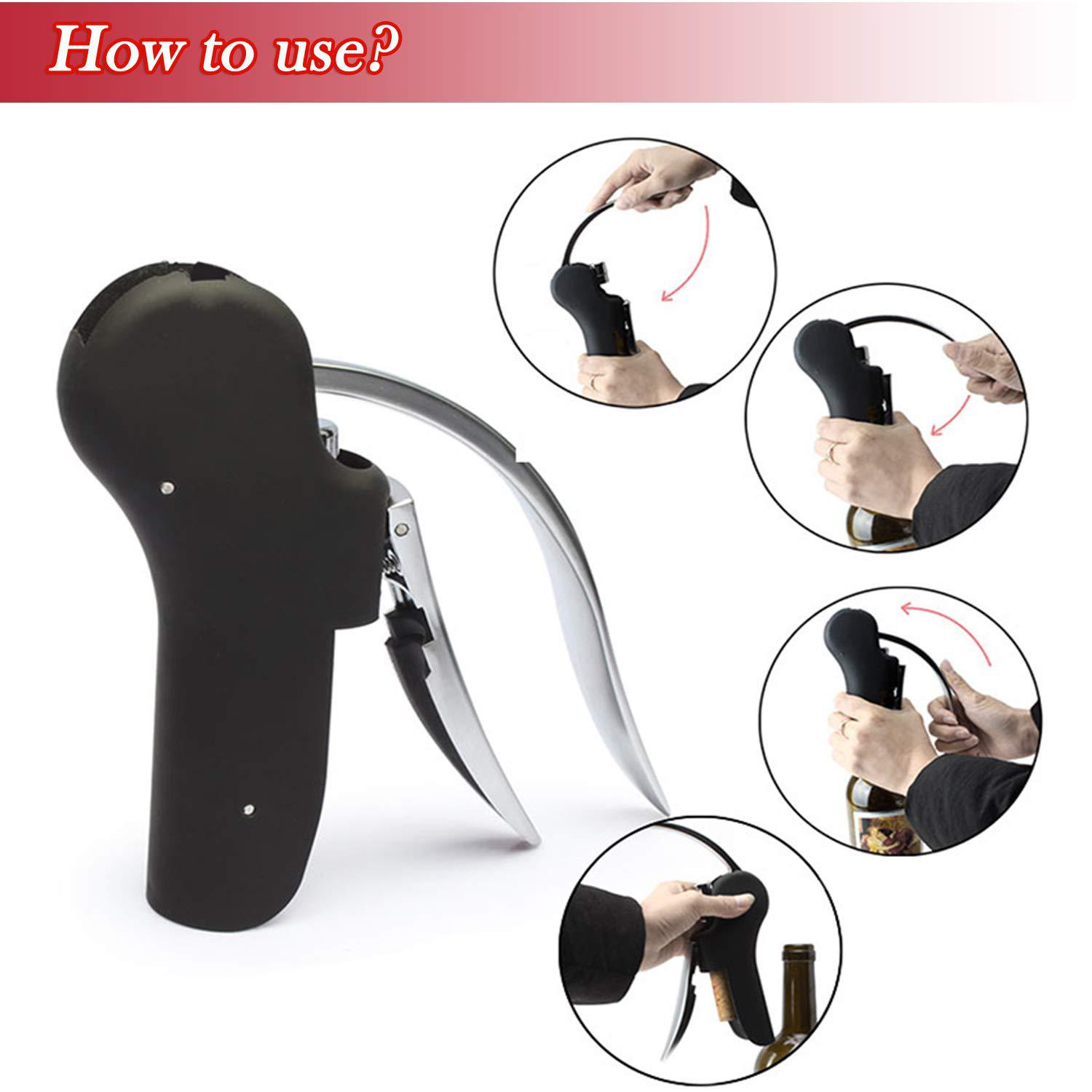Sacacorchos de palanca Rabbit, - Cork Screw Lever reseña y precio