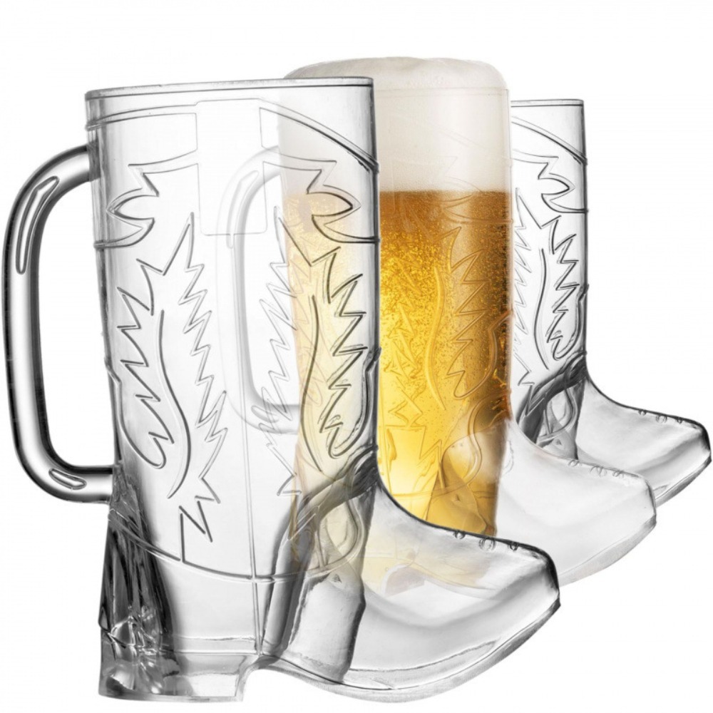 2 Vasos Creativos de Plástico  - Wine In Beer Glass reseña y precio