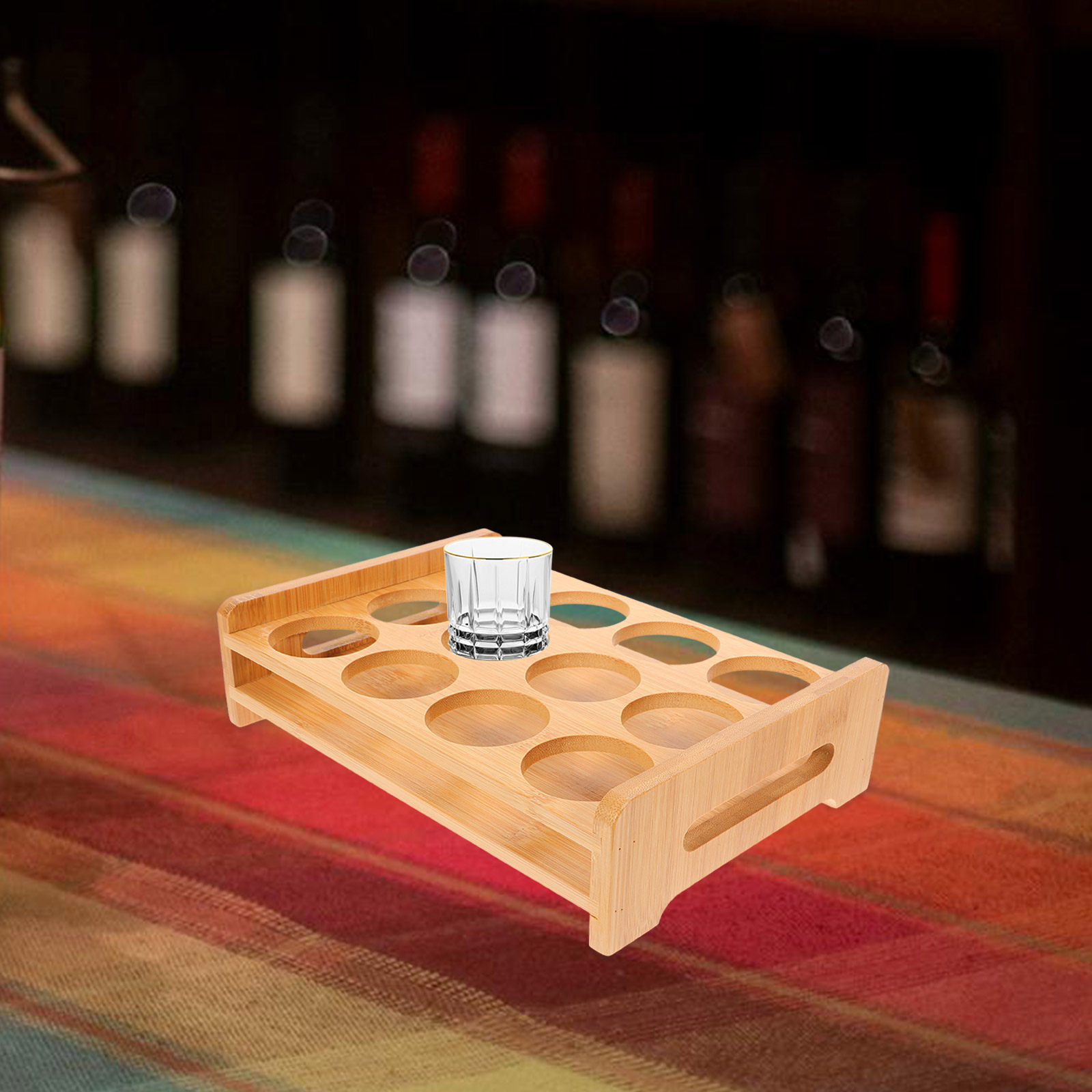 Soporte de Bambú para Vasos de - Wine In Beer Glass reseña y precio