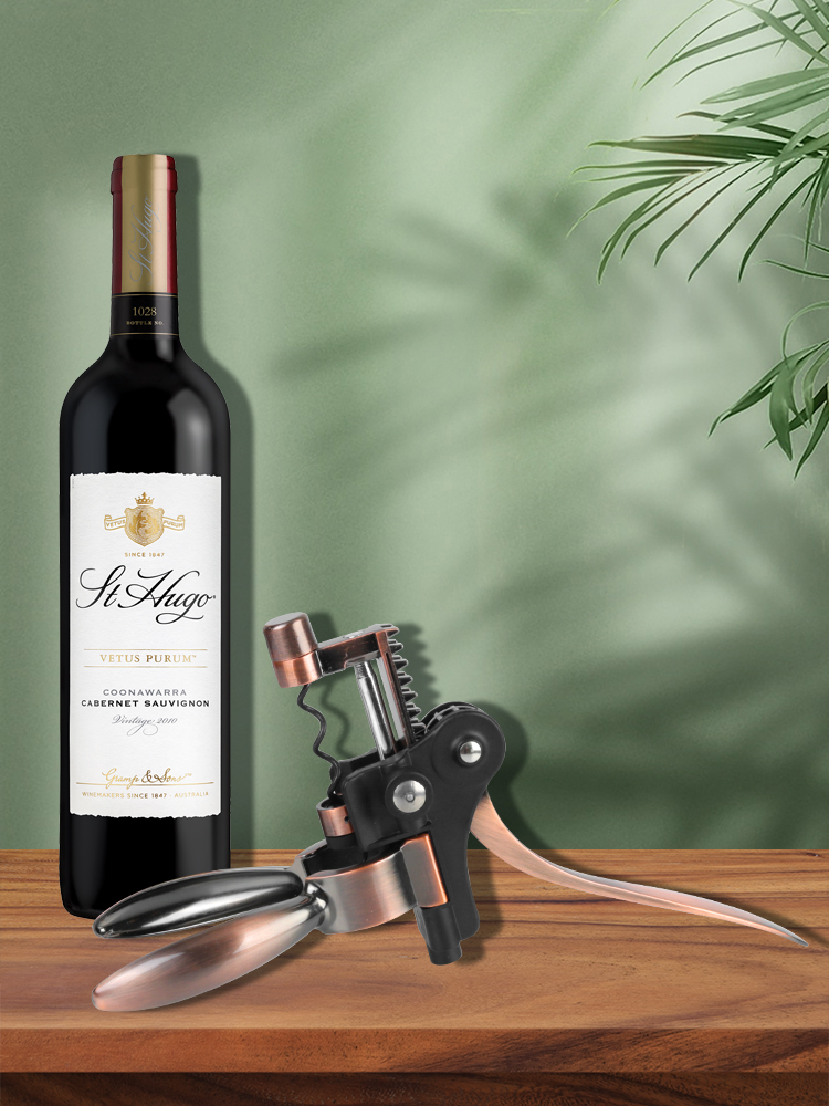 Sacacorchos de palanca de barr - Cork Screw Lever reseña y precio
