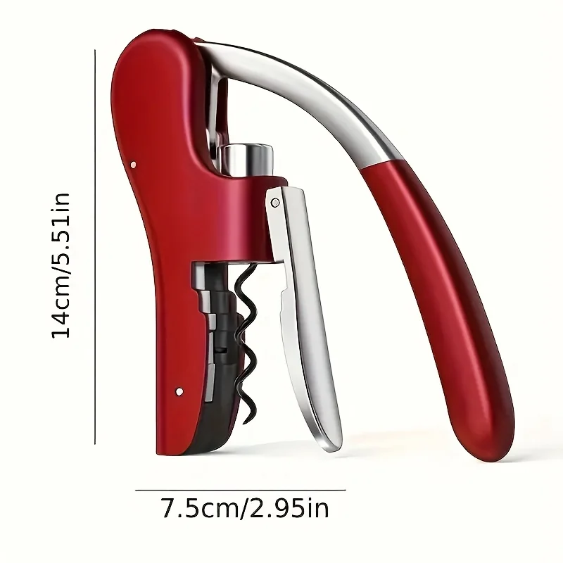 1 Juego de abridor de vino a p - Cork Screw Lever reseña y precio