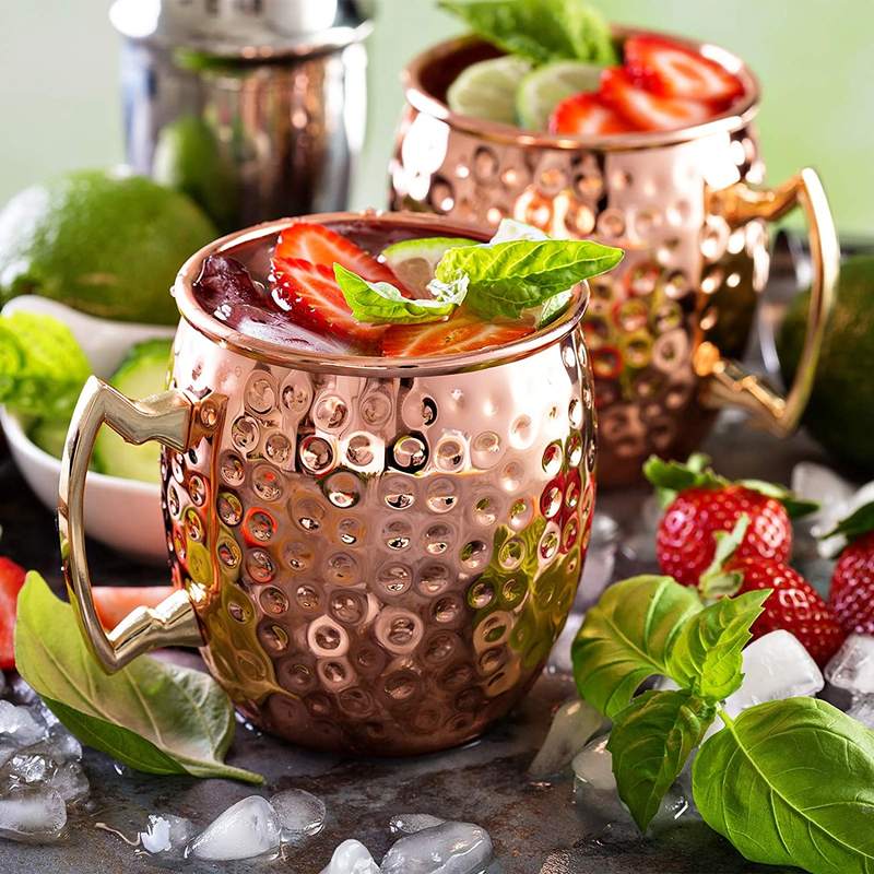 Taza Mule de Acero Inoxidable  - Wine Beer Coffee Drink reseña y precio