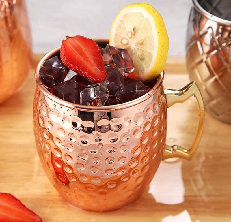 Taza Mule de Acero Inoxidable  - Wine Beer Coffee Drink reseña y precio