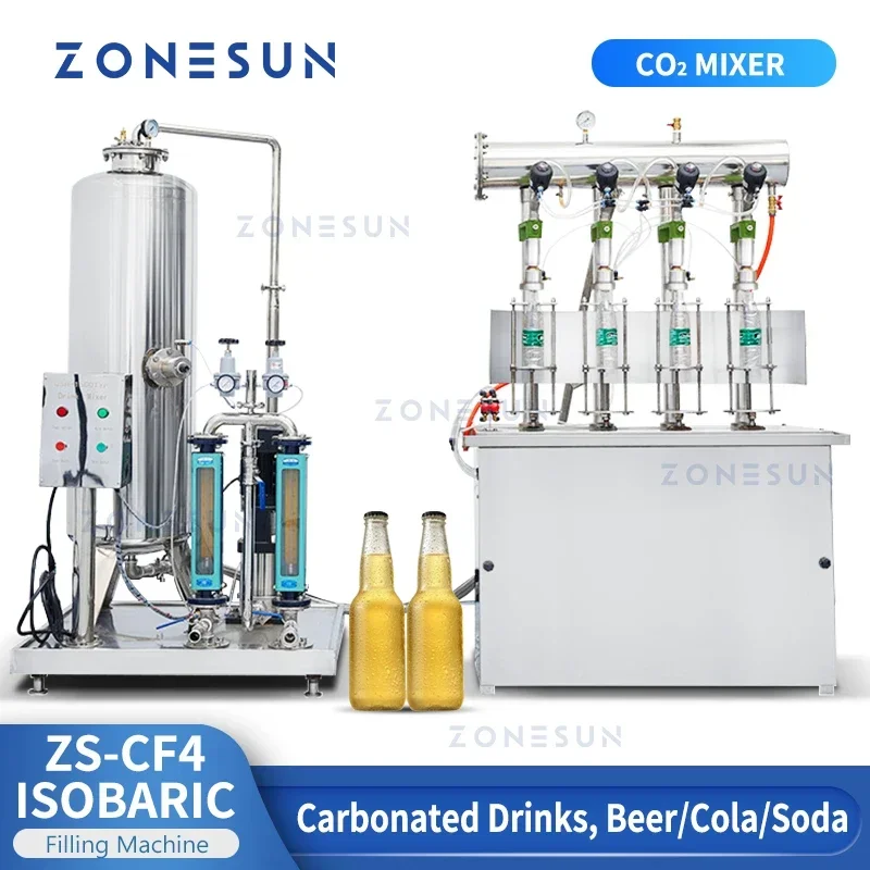 ZONESUN-máquina de llenado iso - Wine Beer Juice reseña y precio