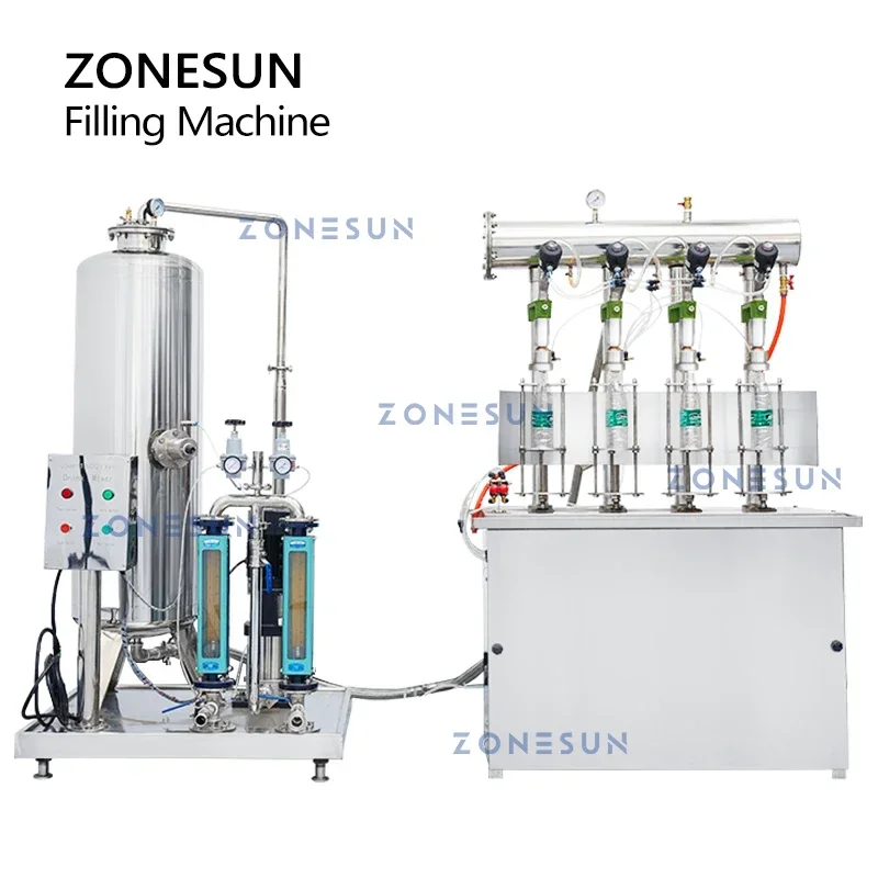 ZONESUN-máquina de llenado iso - Wine Beer Juice reseña y precio