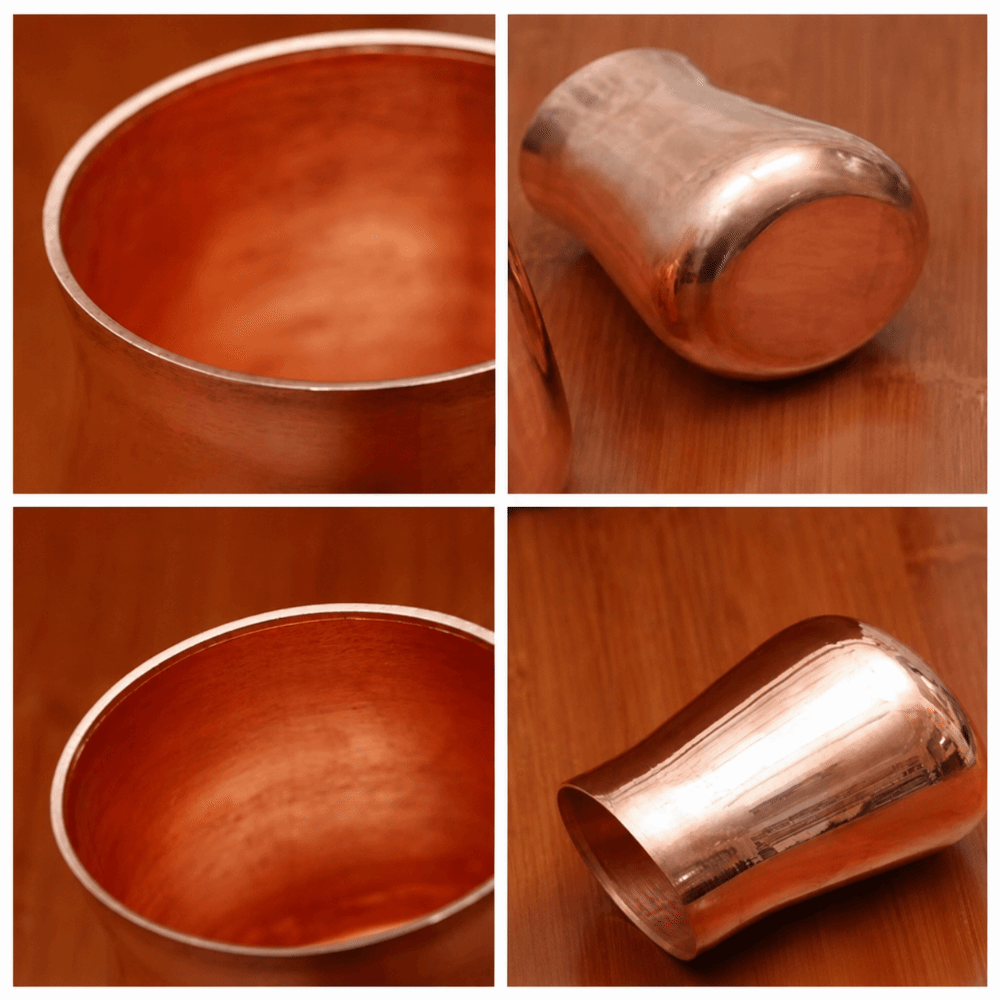 Taza de Cobre Puro Hecha a Man - Wine In Beer Glass reseña y precio