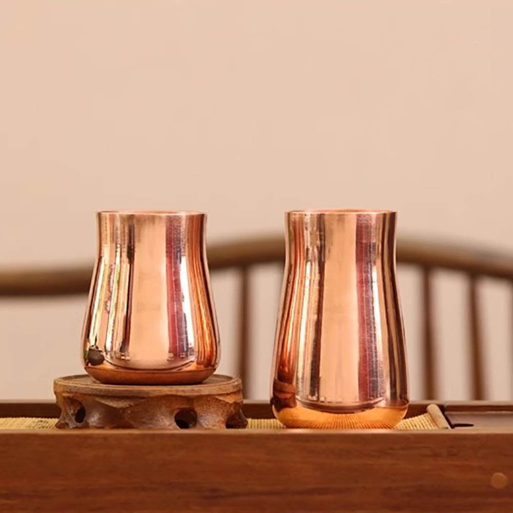 Taza de Cobre Puro Hecha a Man - Wine In Beer Glass reseña y precio