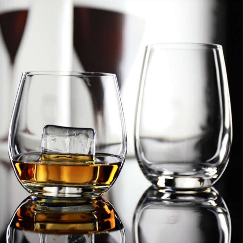 Vasos de whisky transparentes  - Wine Beer Juice reseña y precio