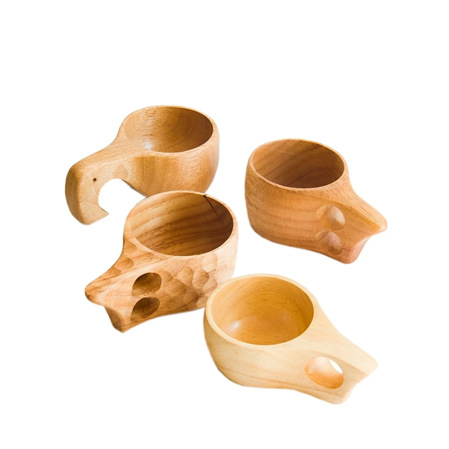 Taza de té de madera maciza Na - Wine Beer Coffee Drink reseña y precio