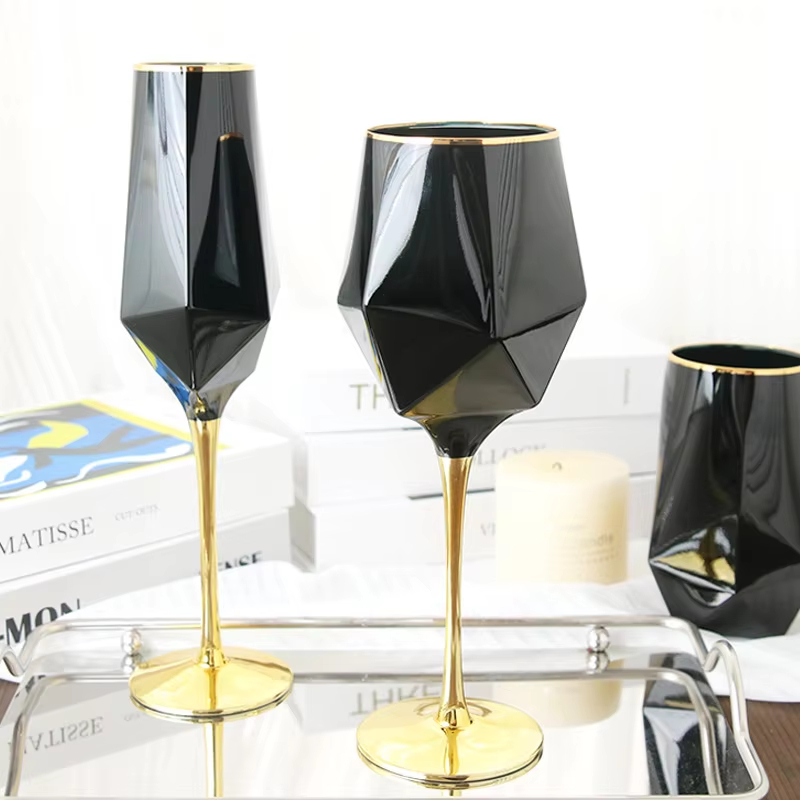 Copa de vino con borde dorado  - Wine In Beer Glass reseña y precio