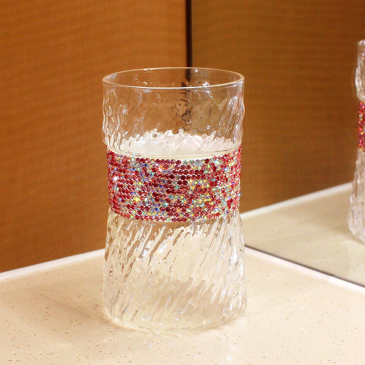 Taza de cristal de diamante os - Wine Beer Coffee Drink reseña y precio