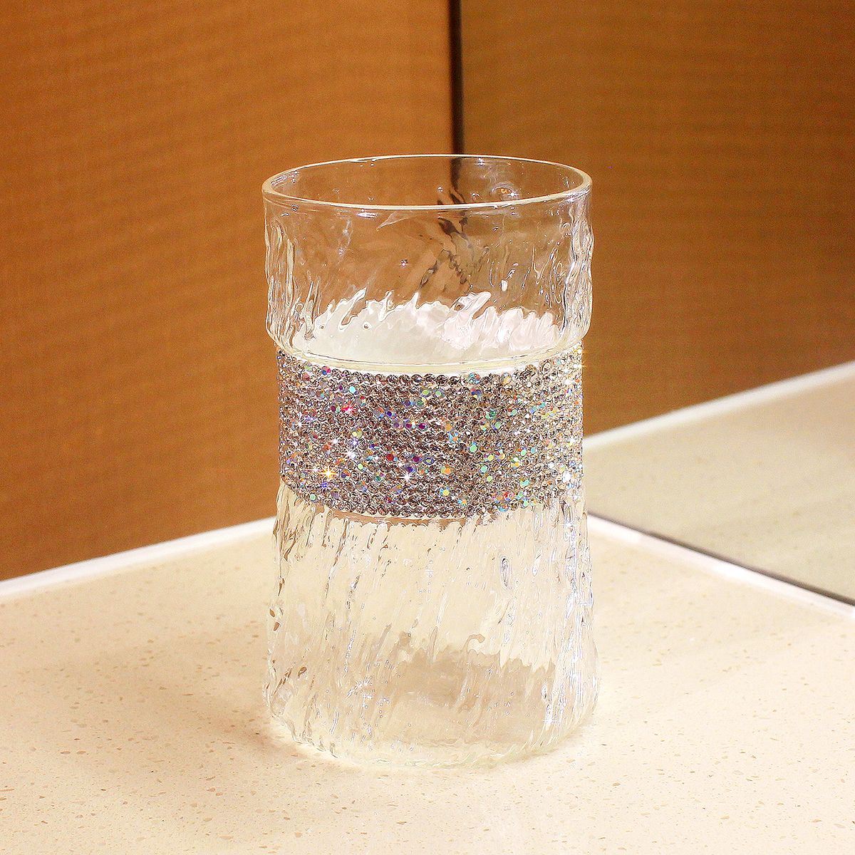 Taza de cristal de diamante os - Wine Beer Coffee Drink reseña y precio
