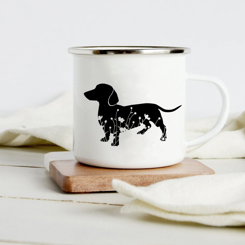Taza esmaltada creativa con es - Wine Beer Coffee Drink reseña y precio