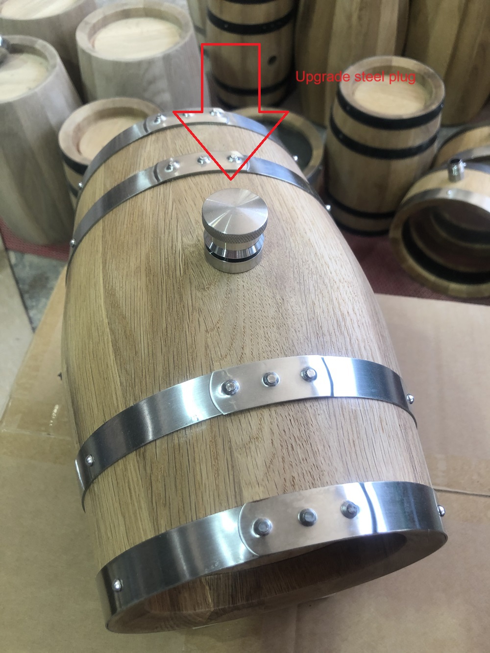 Barril de madera de roble de v - Wine Draft Beer reseña y precio