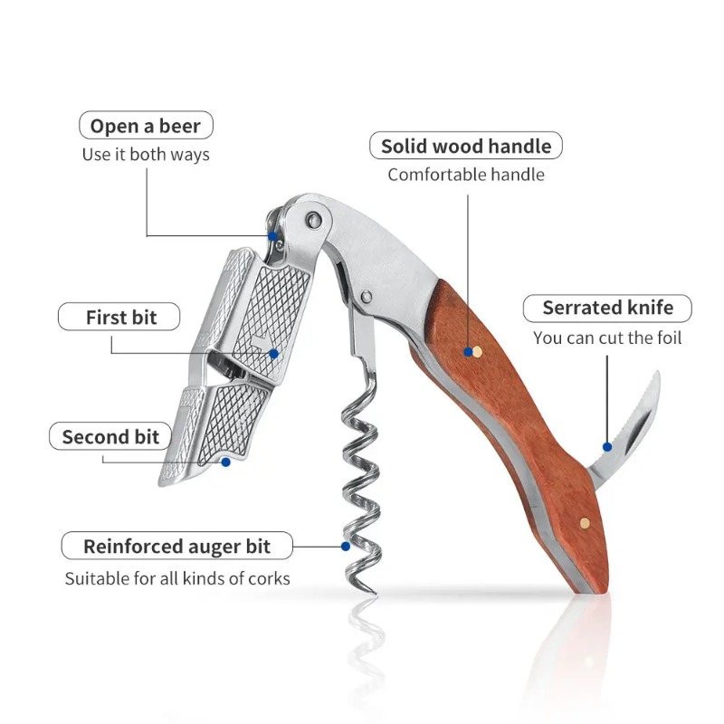 Sacacorchos de Sommelier de Ac - Cork Screw Lever reseña y precio