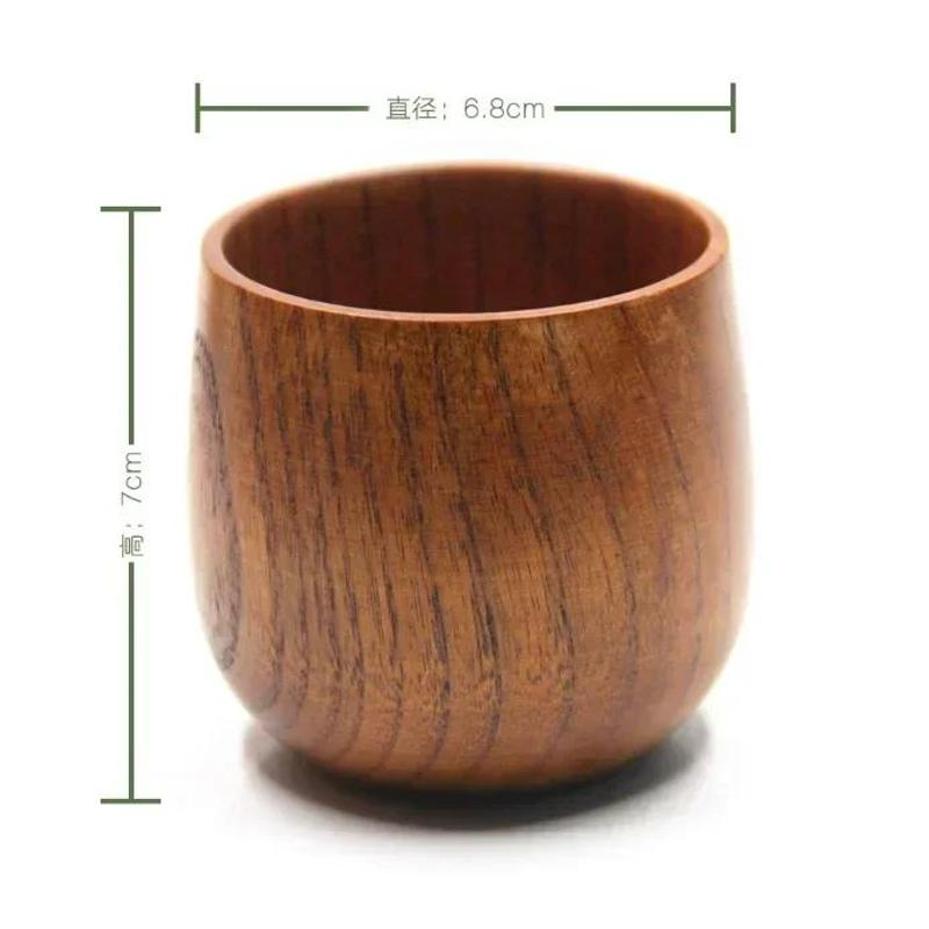 1 Taza de Madera Reutilizable, - Wine Beer Coffee Drink reseña y precio
